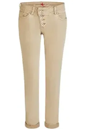 Buena Vista Skinny-fit-Jeans beige XL