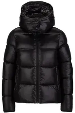 19V69 Italia Winterjacke GRAZIA Damen Pufferjacke in Schwarz mit Kapuze und Reißverschluss (XS-XXL) schwarz L