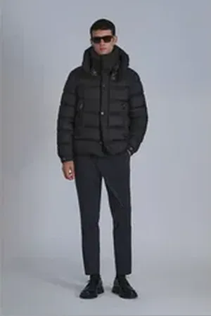Lufian Winterjacke Marty mit modischer Steppung schwarz 52