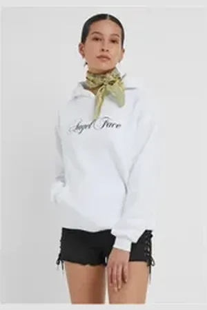miss tee Mister Tee Ladies Hoodie Angel Face Ladies Fluffy Hoody weiß XL