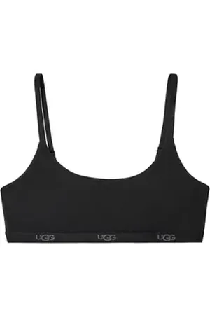 UGG UGG Bralette Estella Bralette Satinband mit Markenlogo schwarz XXL