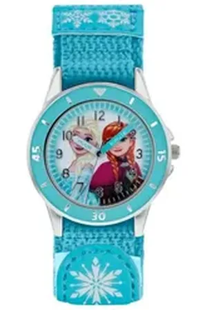 Disney Jewelry Quarzuhr Frozen Time Teacher, (Set) blau