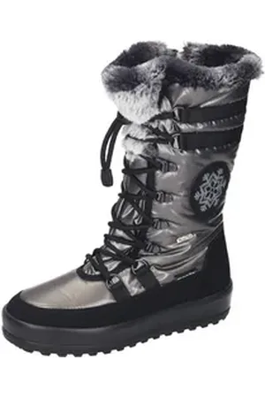 Manitu Snow Boots Winterstiefel mit POLAR-TEX silberfarben 36 EU