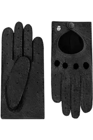 ROECKL Lederhandschuhe Lugano Autofahrer Damen Lederhandschuhe Black schwarz 7