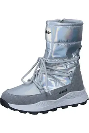 Richter Stiefel Winterstiefel mit SYMPATEX grau 32 EU