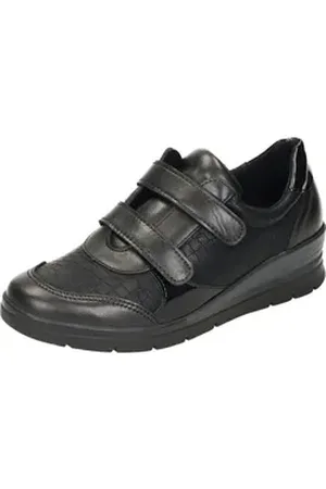 Comfortabel Klettschuhe Klettschuh aus Lackleder schwarz 38 EU