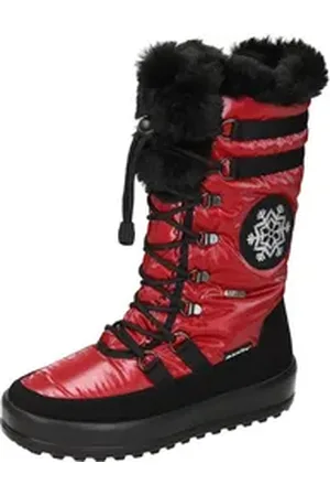 Manitu Snow Boots Winterstiefel mit POLAR-TEX rot 42 EU