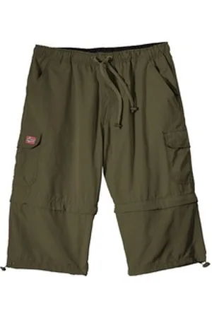 ABRAXAS Bermudas Zipp-off-Bermuda khaki Übergröße grün 12XL