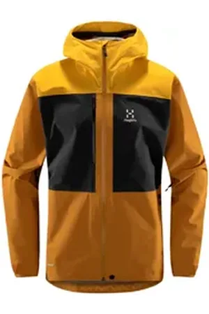 Haglöfs Regenjacke Front Proof Jacket Men gelb L