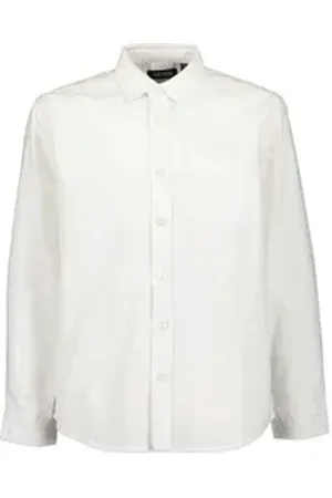 Blue Seven Langarmhemd Jungen Hemd Langarm weiß (1-tlg) weiß 140