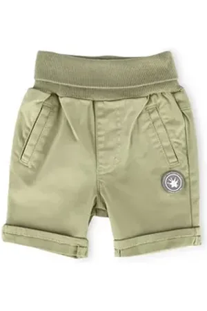 sigikid Bermudas Babyhose Bermuda Happy Crocodile (1-tlg) grün 86