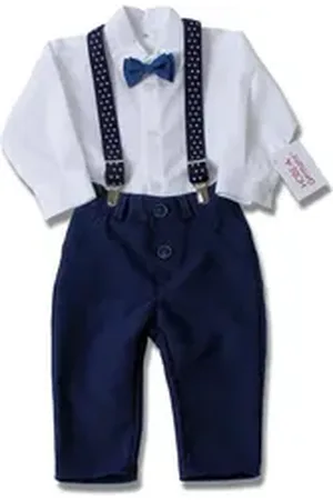 HOBEA Kinderanzug Taufanzug Jonas 80 blau 80