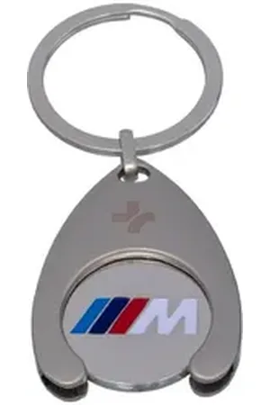 BMW Schlüsselanhänger M Perfomance Schlüsselanhänger Einkaufswagenchip Keyring Chip (1-tlg)