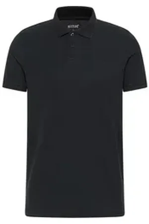 Mustang Poloshirt PALCO (1-tlg) aus Baumwolle schwarz 3XL
