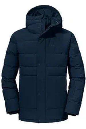 Schöffel Winterjacke Ins. Jacket Eastcliff M mit Kinnschutz blau 52