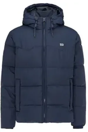 Lee ® Winterjacke Steppjacke mit Kapuze - Puffer Jacket Navy blau M