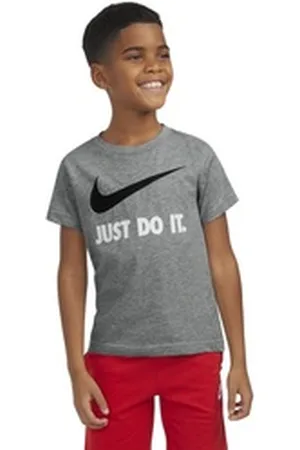Nike Sportswear T-Shirt NKB SWOOSH JDI Short -Sleeve TEE - für Kinder für Kinder grau 6 (116)