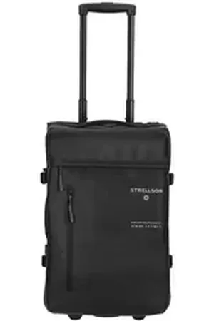 Strellson Handgepäck-Trolley Stockwell 2.0 - 2-Rollen-Kabinentrolley 51 cm (black) schwarz 33 cm x 51 cm x 23 cm