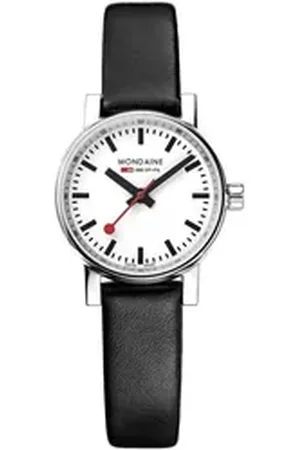 Mondaine Mechanische Uhr evo2 Damenarmbanduhr weiß