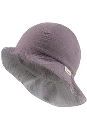 Sterntaler ® Ballonmütze Wende-Sonnenhut uni (1-St) lila 47 cm
