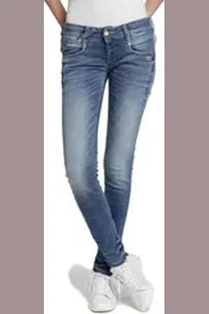 Gang Slim-fit-Jeans Nena Skinny Denim (1-tlg) blau 28