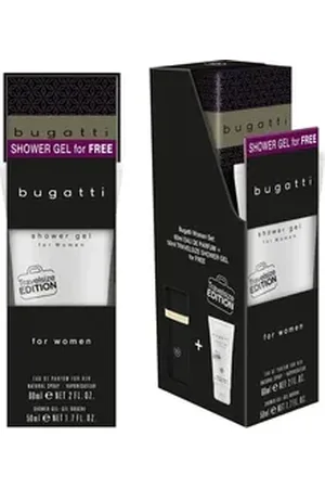 Bugatti Eau de Parfum Eleganza Intensa EdP 60 ml + (gratis) Duschgel 50 ml Bundle, 2-tlg. rosa