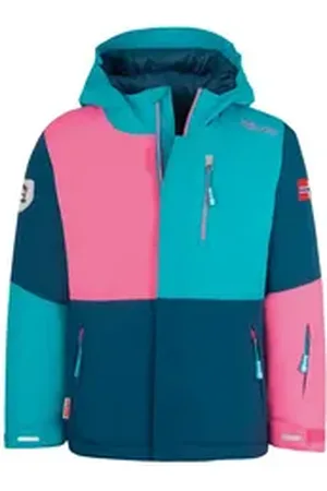 TROLLKIDS Skijacke Hallingdal Wasserdicht, winddicht und atmungsaktiv blau 92
