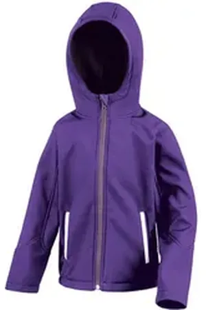 Result Outdoorjacke Kinder Jacke Junior Hooded Soft Shell Jacket S (5-6)