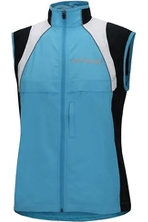 Airtracks Funktionsweste Damen Fahrradweste / Laufweste (leichte Radweste Laufweste Reflektierend Winddicht Atmungsaktiv) » S M L XL XXL XXXL « blau M