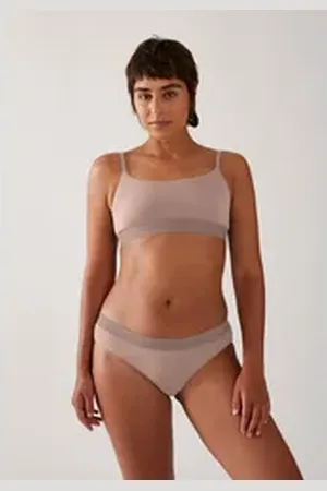 Armedangels Bügelloser BH TOVAA Damen Bralette aus TENCELTM Modal Mix Fitted grau L/40/42