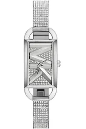 Michael Kors Quarzuhr MK EMPIRE MK4841, Armbanduhr, Damenuhr, Edelstahlarmband, analog silberfarben