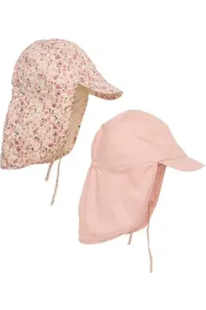 Enfant EN FANT Fischerhut Sun hat w. string 2-PACK rot 4-6 Jahre