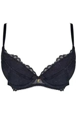 Gossard Dekolleté-BH Lace Push-Up BH Black (Push-Up, 1-tlg., Spitze/Netz) verführerisch sexy schwarz 65