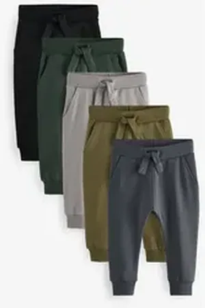 Next Jogginghose Jogginghose, 5er-Pack (5-tlg) grau 68-74 (6-9 Mon.)