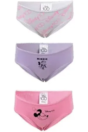 Disney Slip 3er set Unterhose aus Baumwolle – Bequeme Kinderunterwäsche 92