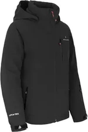 Bergson Regenjacke LUPO Kinder Skijacke, ultimativer Schutz und Komfort für junge Abenteurer! schwarz 152