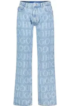HUGO BOSS 5-Pocket-Jeans Damen Jeans ELYAH (1-tlg) blau 27/32