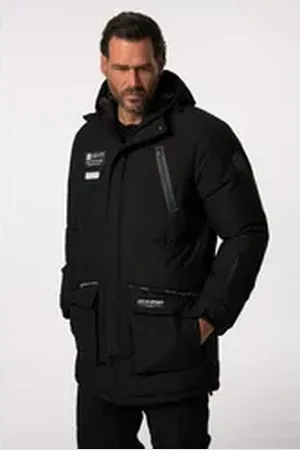 JP 1880 Skijacke JAY-PI Parka 2fach-Funktion Kapuze schwarz L