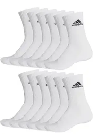 adidas Sportswear Socken Cushioned Crewsocken (6-Paar) mit Logo im Bund weiß 49-51