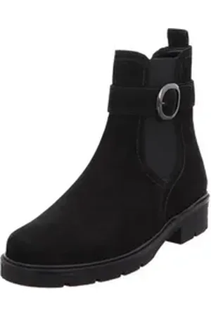 Gabor Stiefeletten für Damen in schwarz schwarz Schnürstiefelette (1-tlg) schwarz 4,5