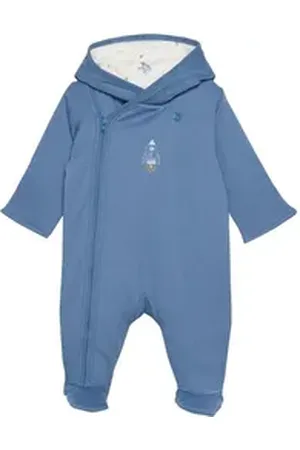 FIXONI Softshelloverall Wholesuit w.padding blau 56 - ca. 0-3 Monate