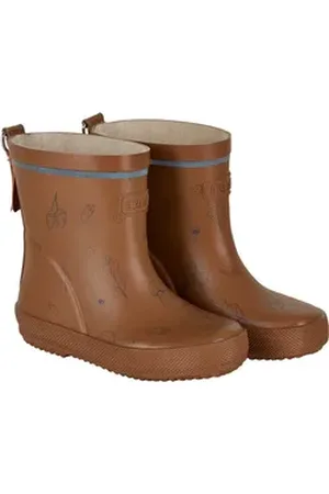 CeLaVi Basic Wellies w. AOP Gummistiefel braun 25 EU