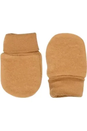 FIXONI Fäustlinge Mittens-single layer braun 50/56 - ca. 0-3 Monate