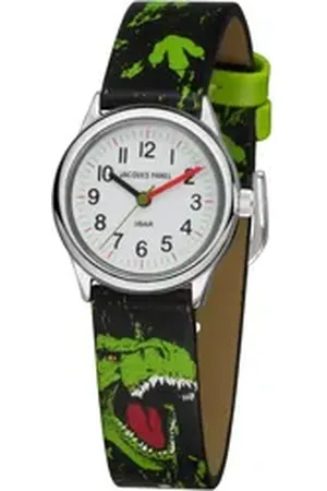 JACQUES FAREL Quarzuhr HCC 921, Armbanduhr, Kinderuhr, ideal auch als Geschenk schwarz