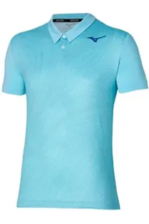 Mizuno Poloshirt Charge Shadow blau S