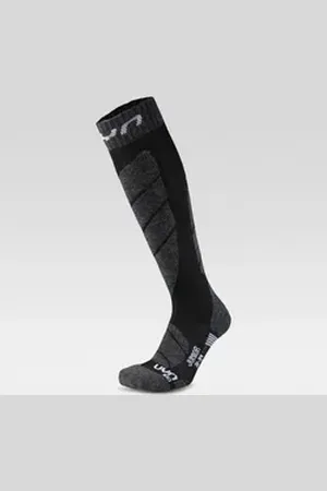 UYN Skisocken JUNIOR SKI SOCKS BLACK 35-38