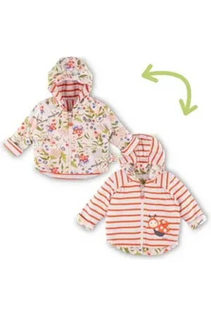 sigikid Wendejacke Wendejacke happy ladybug (1-St) bunt|grün|rosa 80