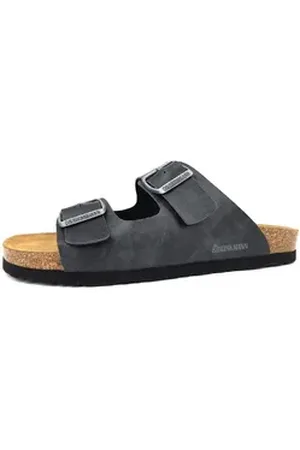 DR. BRINKMANN Pantolette Hausschuh grau 47 EU