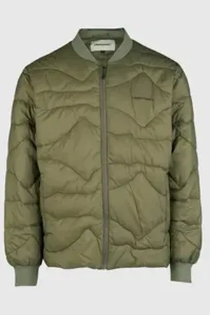 Cleptomanicx Steppjacke All Season Jacket "Liner" Jacke (Steppjacke, Jacke) recycelte Materialien grün L