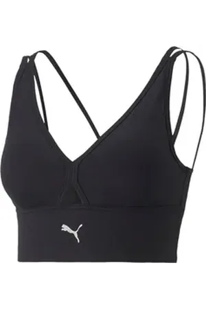 PUMA Sport-Bustier Mid Impact Flawless Bra 001 BLACK XS